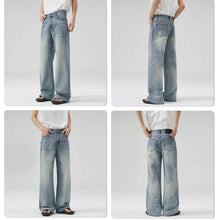Load image into Gallery viewer, Wide Leg Jeans "Sky Blue"